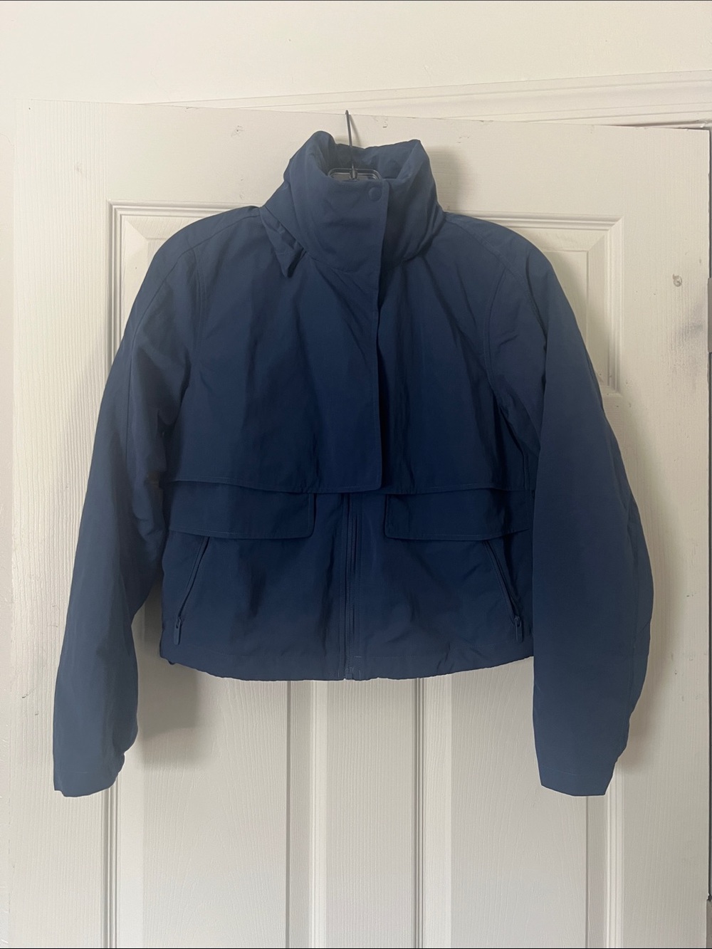 Lululemon Effortless Jacket in Blue Twill